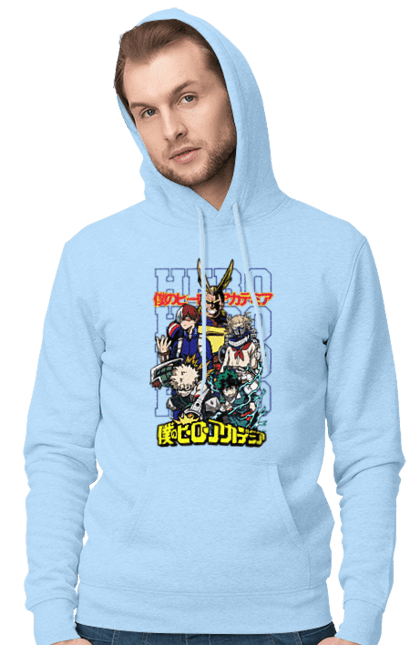 Чоловіче худі з принтом "Моя академія героїв Всемогутній". All might, my hero academia, yagi toshinori, академія юей, аніме, всемогутній, манга, моя геройська академія, один за всіх, тошинорі ягі. 2070702