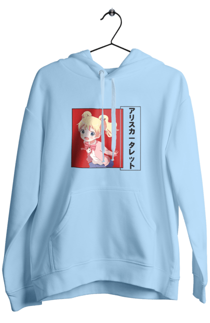 Men's hoodie with prints Kiniro Mosaic Alice Cartelet. Alice, alice cartelet, anime, gold mosaic, kiniro mosaic, kinmoza, manga. 2070702