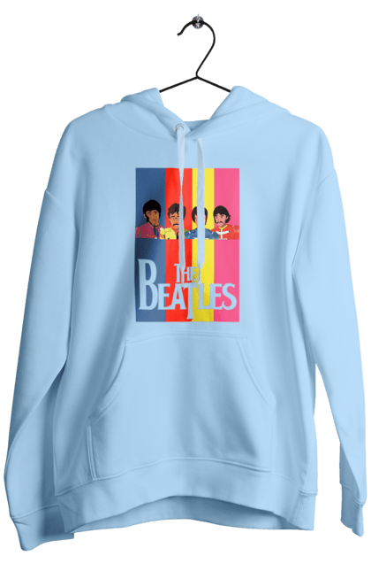 Men's hoodie with prints The Beatles. Beatles, george harrison, john lennon, liverpool four, music, paul mccartney, ringo starr. 2070702