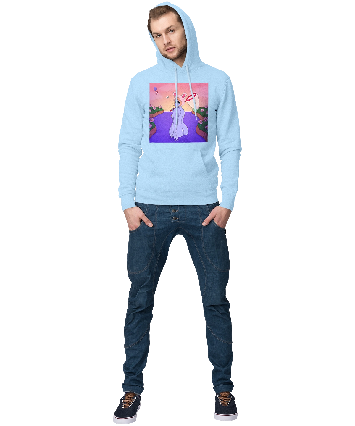 Purple Girl On The Hunt