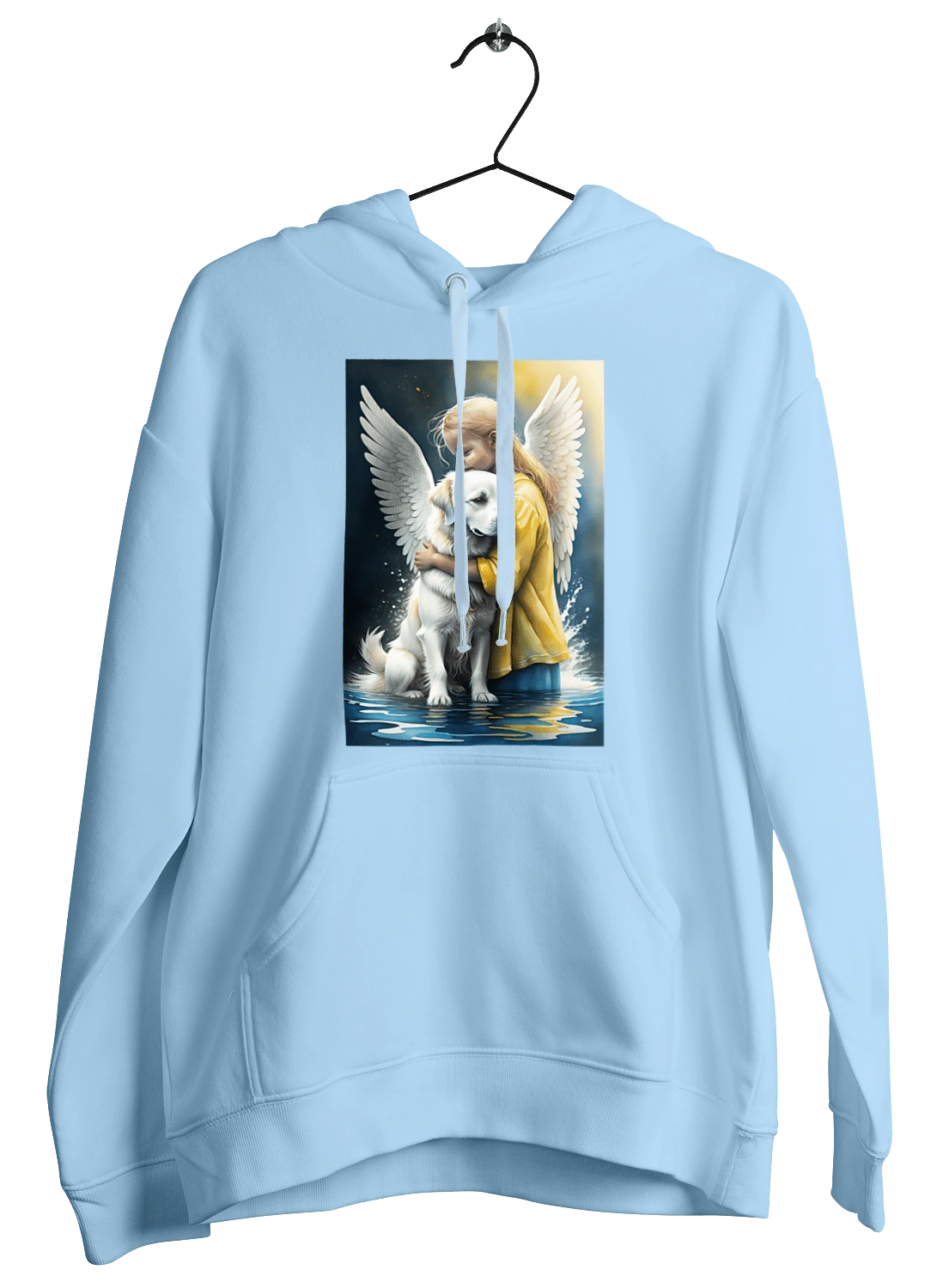 Дівчинка та собака ангел [память загиблим тваринам]