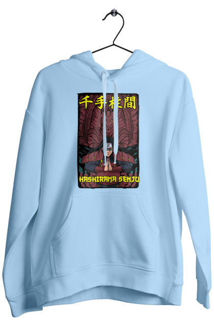 Men's hoodie with prints Naruto Hashirama. Anime, character, hashirama, hashirama senju, hokage, manga, naruto, ninja, tv series. 2070702