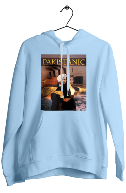 Чоловіче худі з принтом "Pakistanic". Гумор, кіно, креативні, пакістан, приколи, прикольні, смішні, титанік, тренди, фільми. 2070702