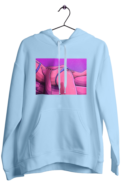 Чоловіче худі з принтом "Зняття Трусиків З Дівчини". Гола, тіла, труси. 2070702