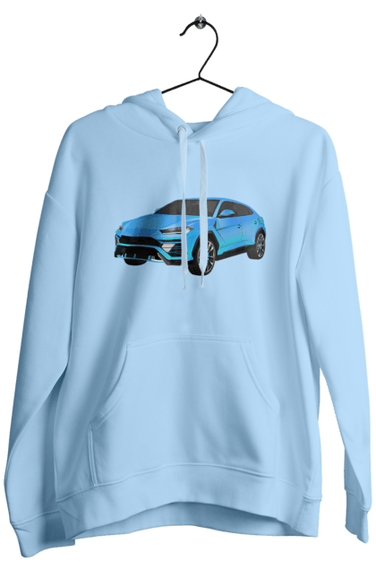 Men`s hoodie with prints Lamborghini Urus. Car, lamborghini, lamborghini urus, lamborghini urus car, urus. 2070702