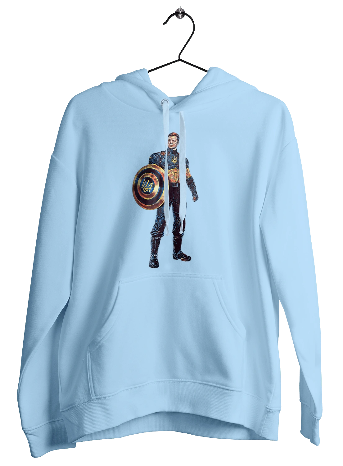 Captain Ukraine Zelensky art