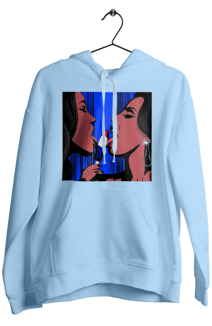 Чоловіче худі з принтом "Дівчата Лижуть Морозиво". Лізатт, смоктати. 2070702