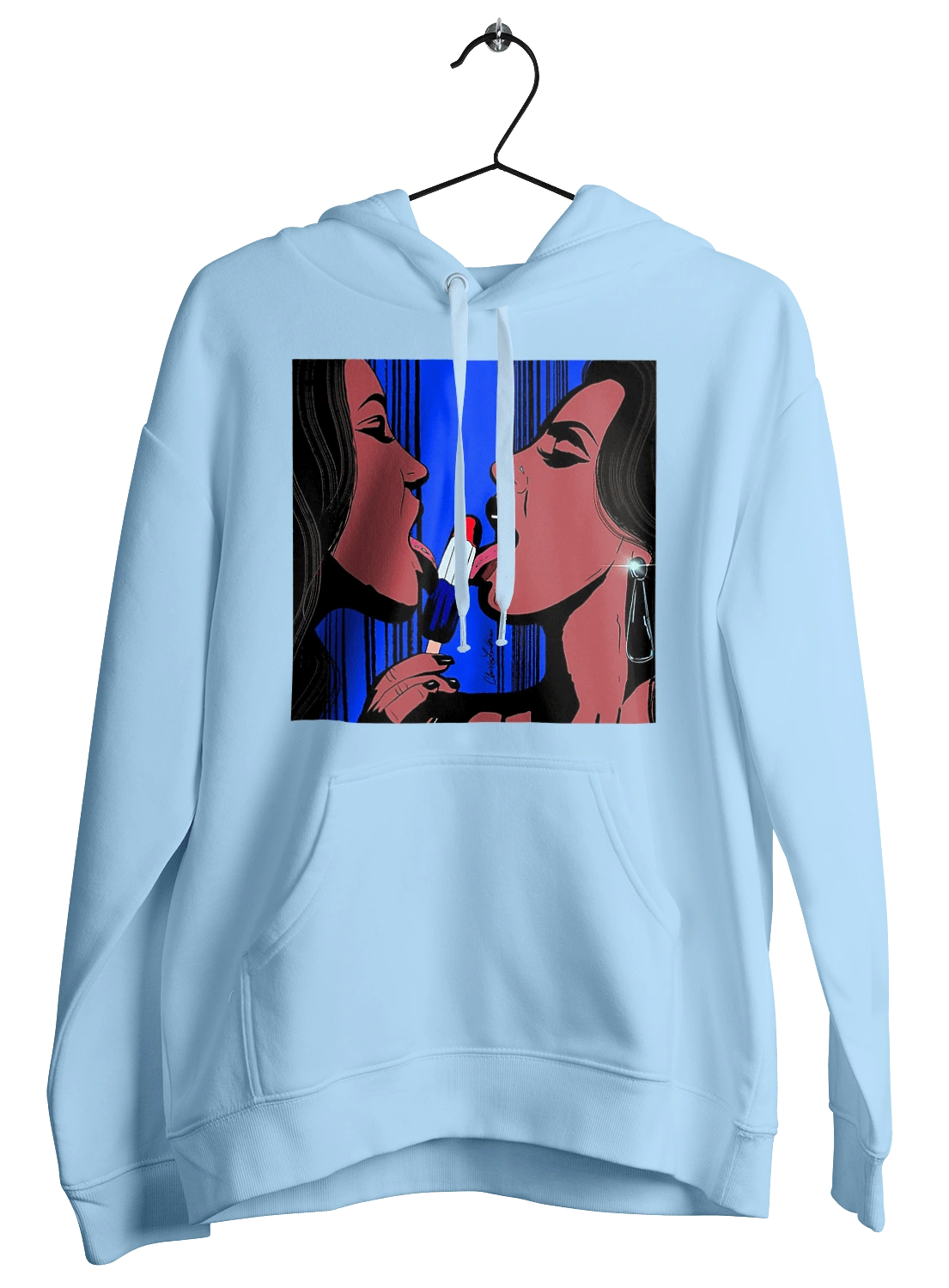 Girls Lick Ice Cream