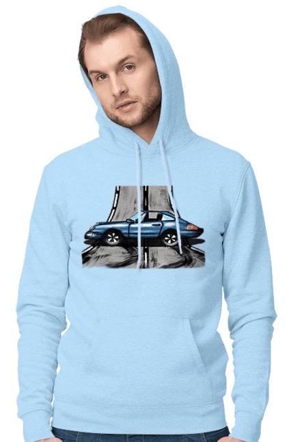 Sports Car On The Road