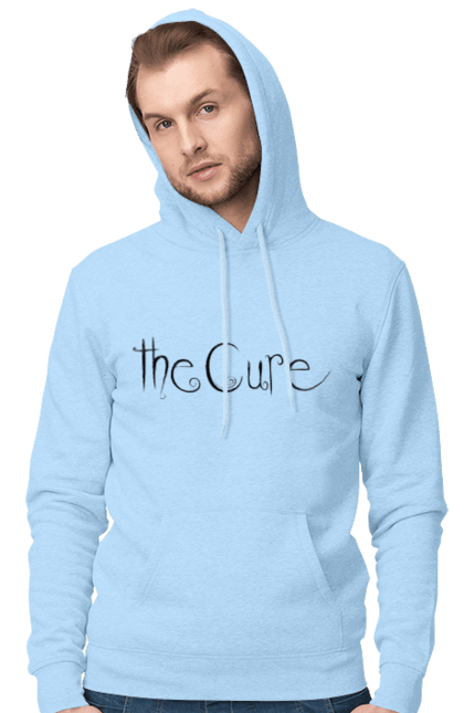 Men's hoodie with prints The Cure. Alternative rock, cure, dream pop, gothic rock, group, kiss me, music, new wave, post-punk, rock. 2070702