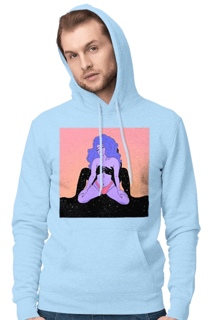 Purple Girl In Panties