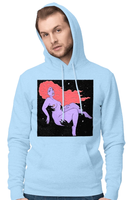 Фіолетова Дівчина В Чорній Дирі