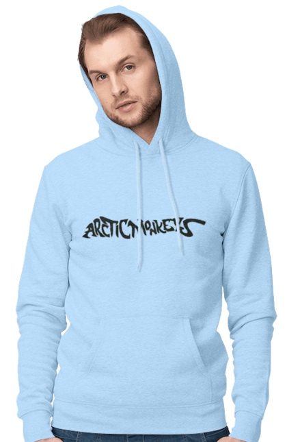 Men's hoodie with prints Arctic Monkeys. Arctic monkeys, garage rock, group, indie rock, music, post-punk revival, psychedelic rock, rock. 2070702