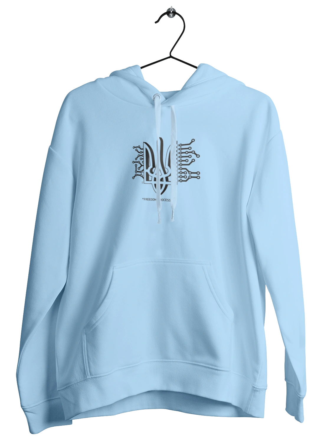 Freedom processor. Black monocolor.