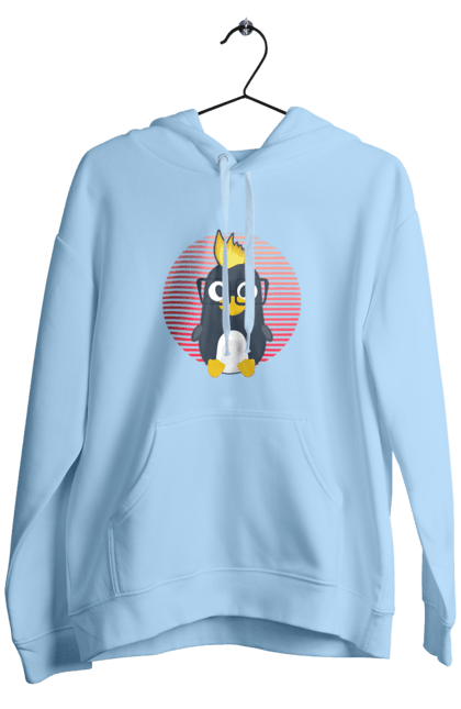 Чоловіче худі з принтом "Лінукс". Айті, айтішнік, девелопер, іт, программіст, розробник. 2070702