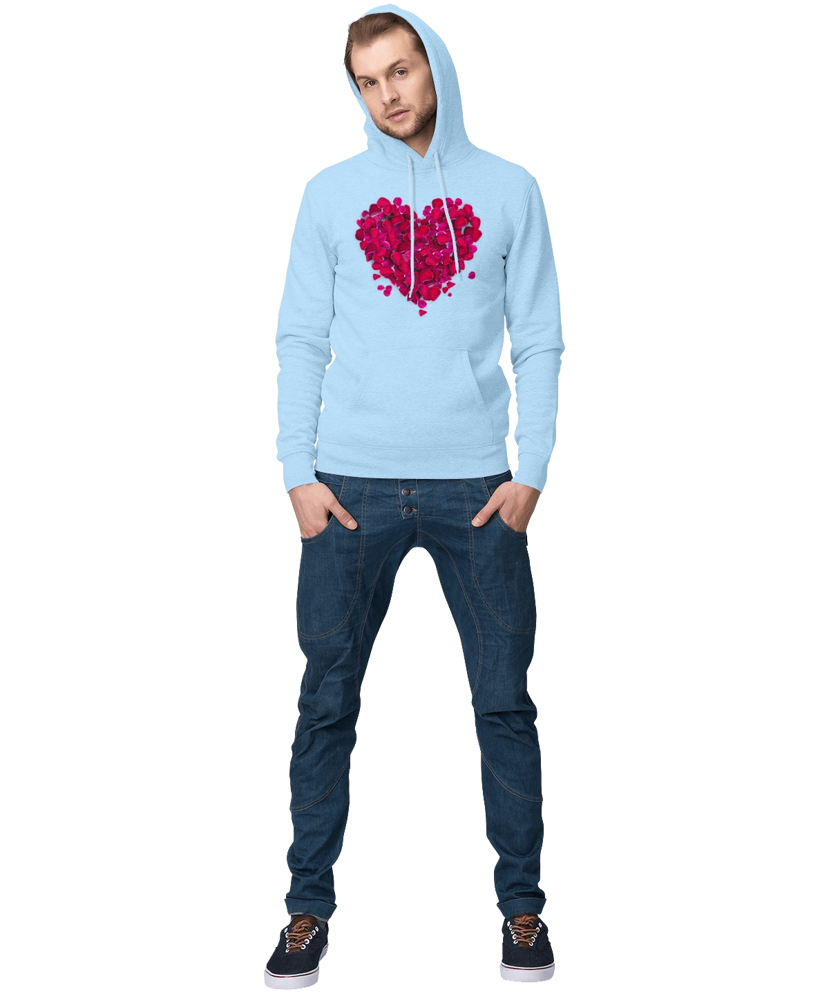 Heart From Rose Petals