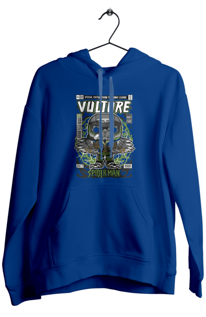 Чоловіче худі з принтом "Vulture Spiderman". Funko, гриф, дивуватися, комікси, людина, людина-павук, павук, фанко поп. Funkotee