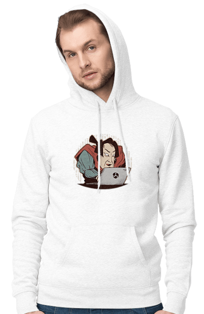 Чоловіче худі з принтом "Ніндзя програміст". Angular, c, css, html, it, javascript, jquery, php, python, react, svelt, vue, айтишник, айті, гумор, код, кодувати, прогер, програміст, програмісти, ти ж, ти ж програміст, тиж програміст. 2070702