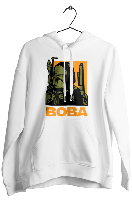 Чоловіче худі з принтом "Боба Фетт". Boba fett, боба фетт, зоряні війни, клон, мисливець за головами. 2070702