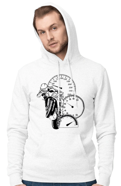 Motorcycle Speed Black