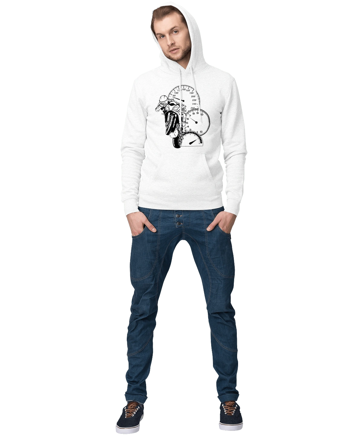 Motorcycle Speed Black