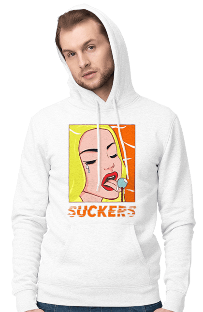 Чоловіче худі з принтом "Чупа чупс". Гумор, мем, прикольна, сакерс, смішна, чупа чупс. 2070702