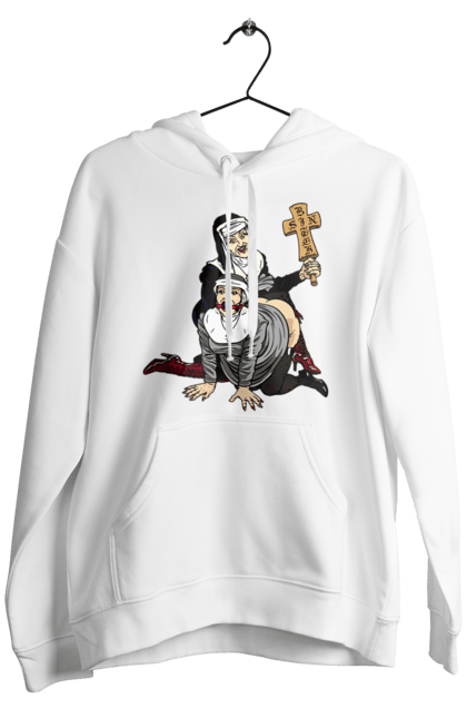 Чоловіче худі з принтом "Монашки БДСМ". Бдсм, крута, модна, молодіжна, плескає по дупі, рок, рольові ігри, черниці бдсм, черницю, черниця. 2070702