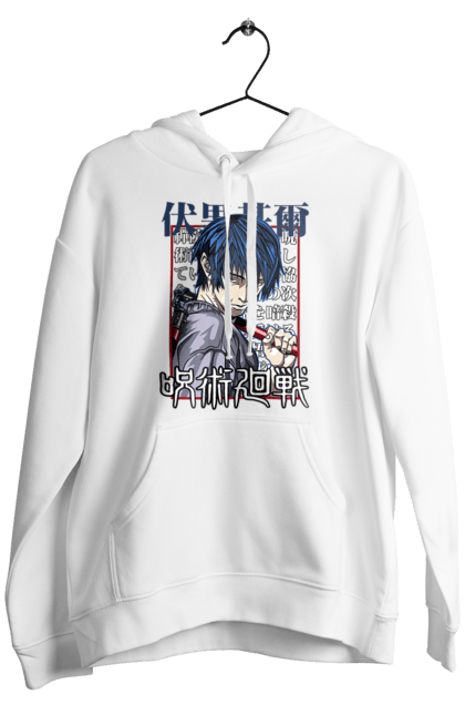 Men's hoodie with prints Jujutsu Kaisen Toji. Anime, dark fantasy, jujutsu kaisen, magic battle, manga, mystic, toji, toji fushiguro. 2070702