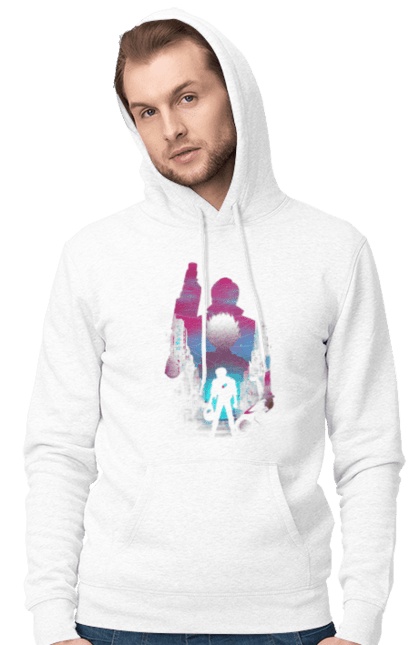 Men's hoodie with prints Akira. Akira, anime, cyberpunk, manga, shotaro kaneda, tetsuo shima. 2070702