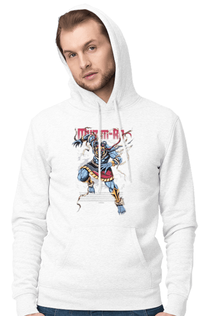 Men's hoodie with prints Mum Ra. Antagonist, character, franchise, mumm ra, mumm-ra, mummra, supervillain, thundercats, villain, warner bros. 2070702