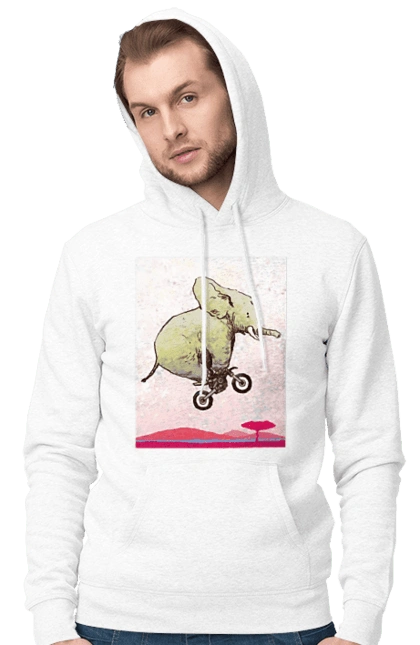 Elephant On A Motorcycle