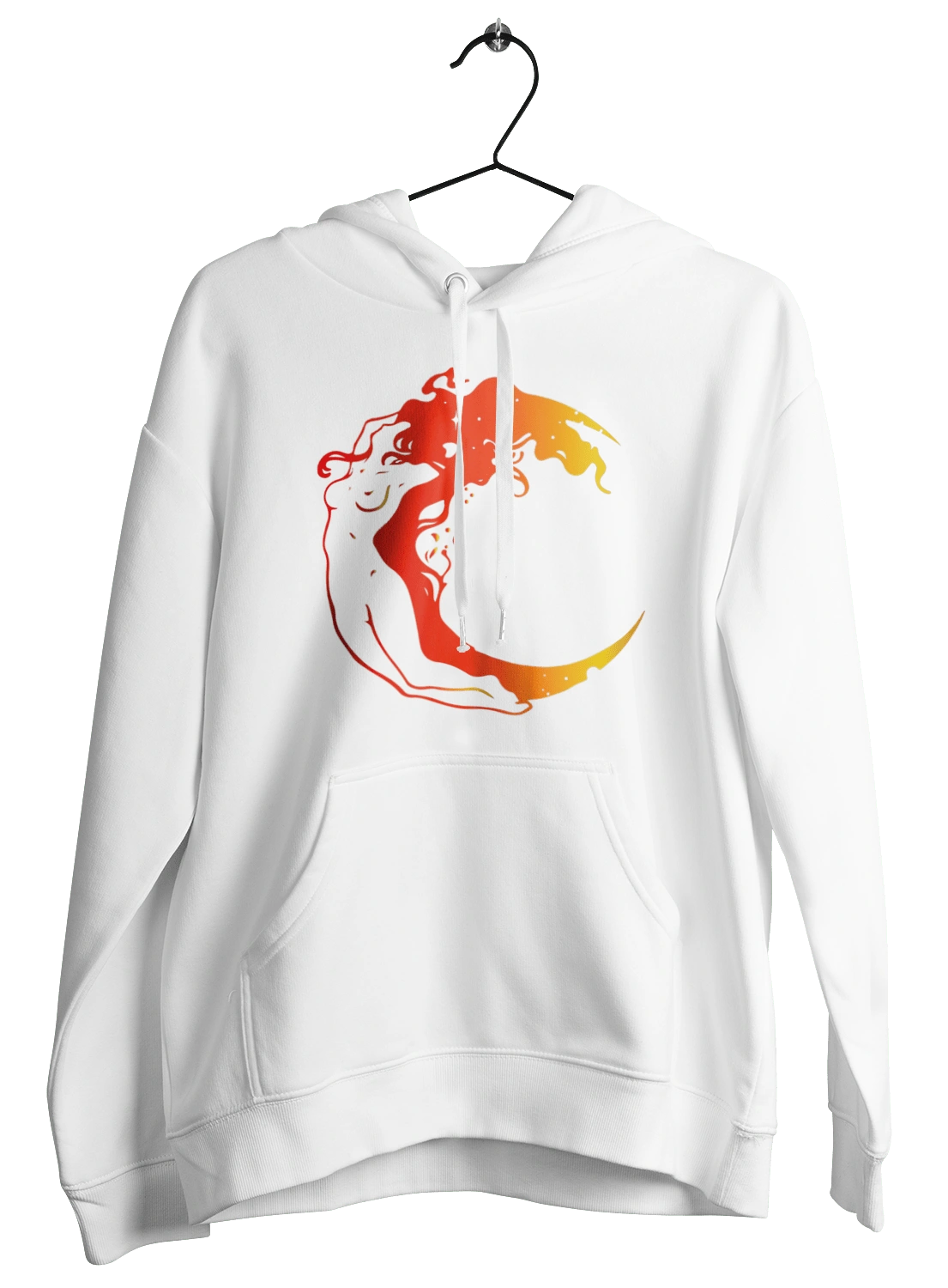 Дівчина місяць