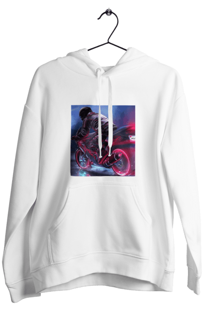 Чоловіче худі з принтом "Мотоцикл". Motolove, мотолов, мотоцикл, опві, україна. 2070702