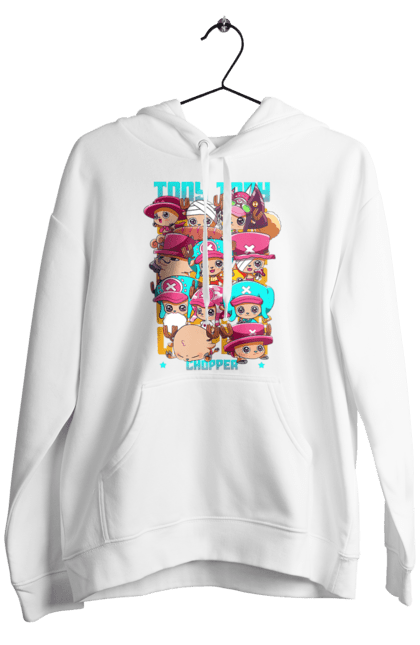 Men's hoodie with prints One Piece Tony Tony Chopper. Adventures, anime, fantasy, light novel, manga, one piece, tony tony chopper, tv series. 2070702