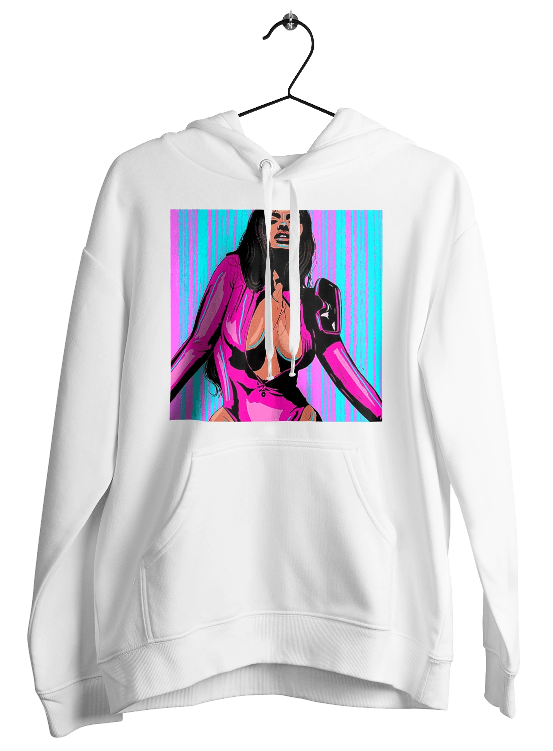 Girl With Deep Neckline