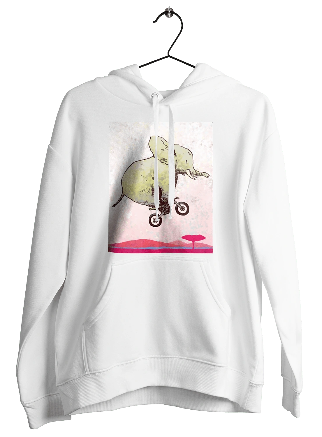 Elephant On A Motorcycle
