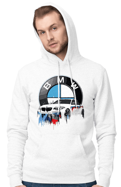 Чоловіче худі з принтом "BMW". Bmw, авто, бмв, бмв фан, фанклуб. 2070702