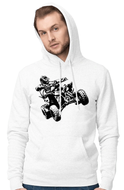 Людина На Квадроциклі Чорний