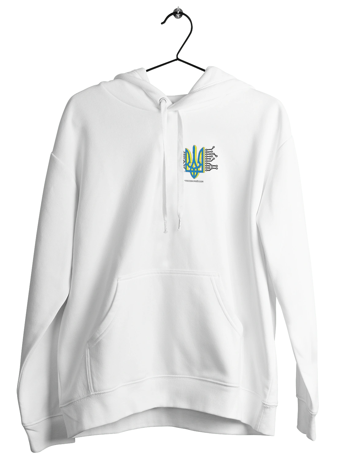 Freedom heart processor. Yellow and blue.