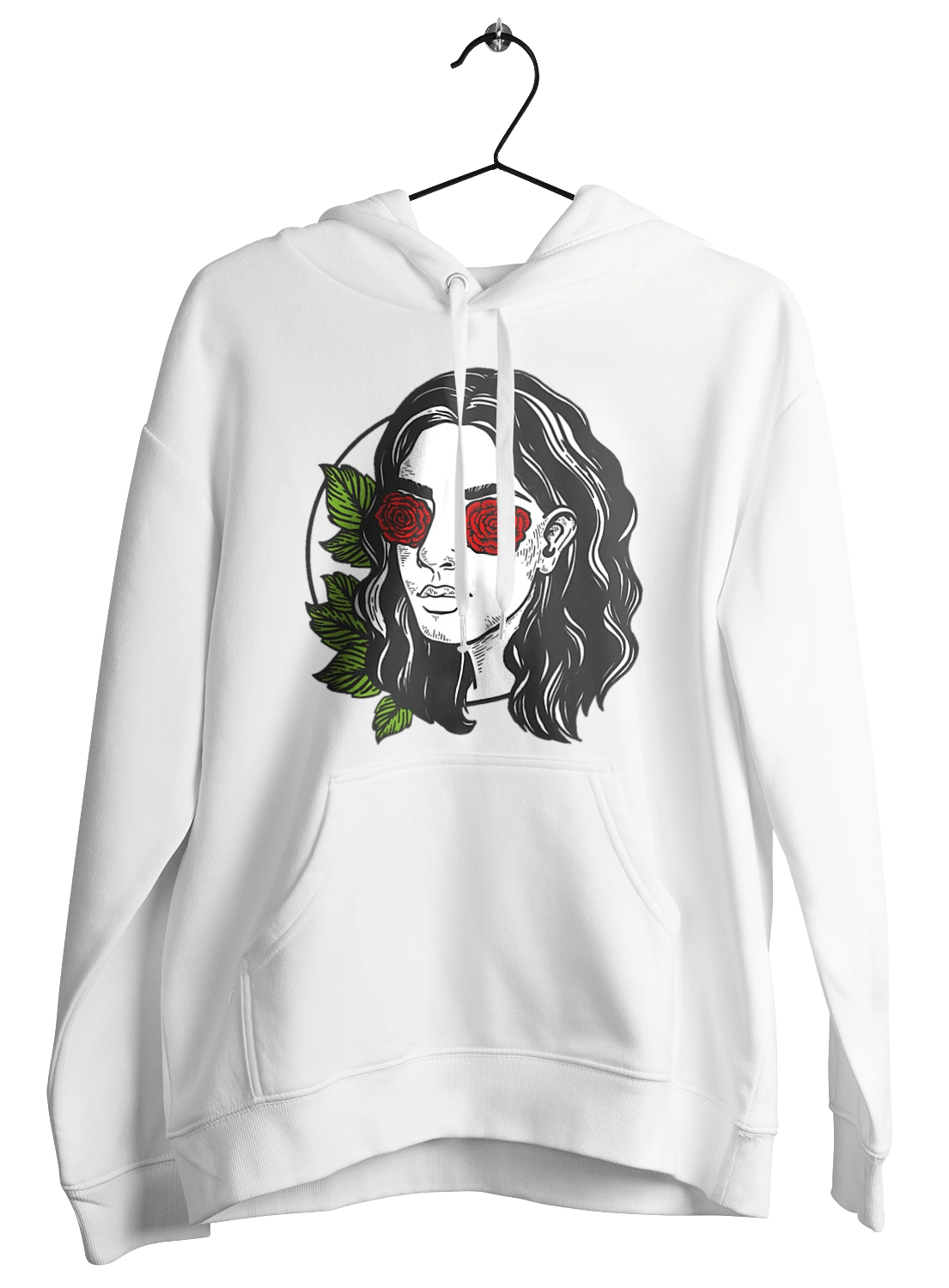 Girl With Roses In The Eyes