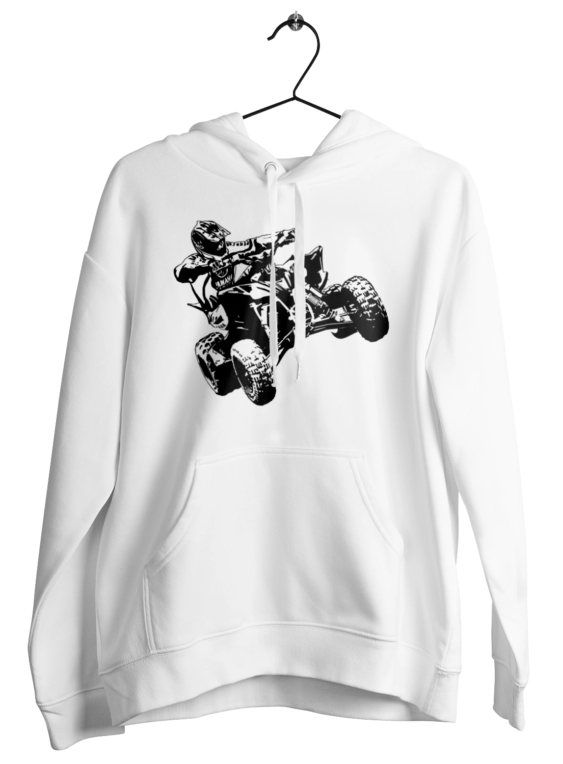 Людина На Квадроциклі Чорний