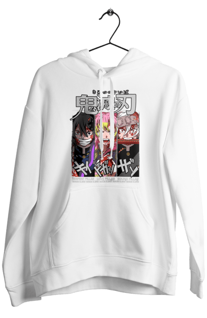 Men's hoodie with prints Demon Slayer Obanai Mitsuri Tengen. Anime, demon slayer, iguro, kimetsu no yaiba, manga, mitsuri, obanai, tengen. 2070702