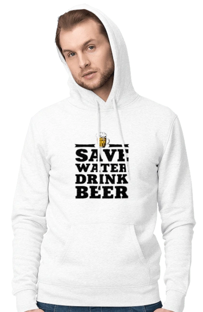 Save water, drink beer (black)