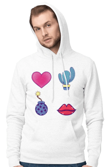 Серце, Кактус, Бомба, Губи