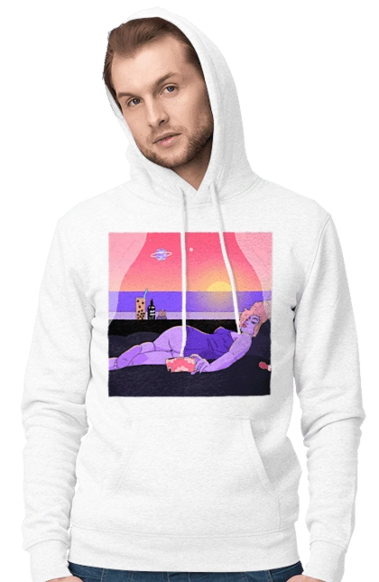 Purple Girl On Vacation