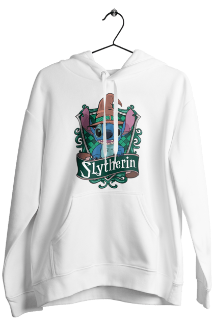 Мужское худи с принтом Стич Слизерин. Harry potter, hogwarts, slytherin, stich, гарри поттер, слизерин, стич, факультет, франшиза, хогвартс. 2070702