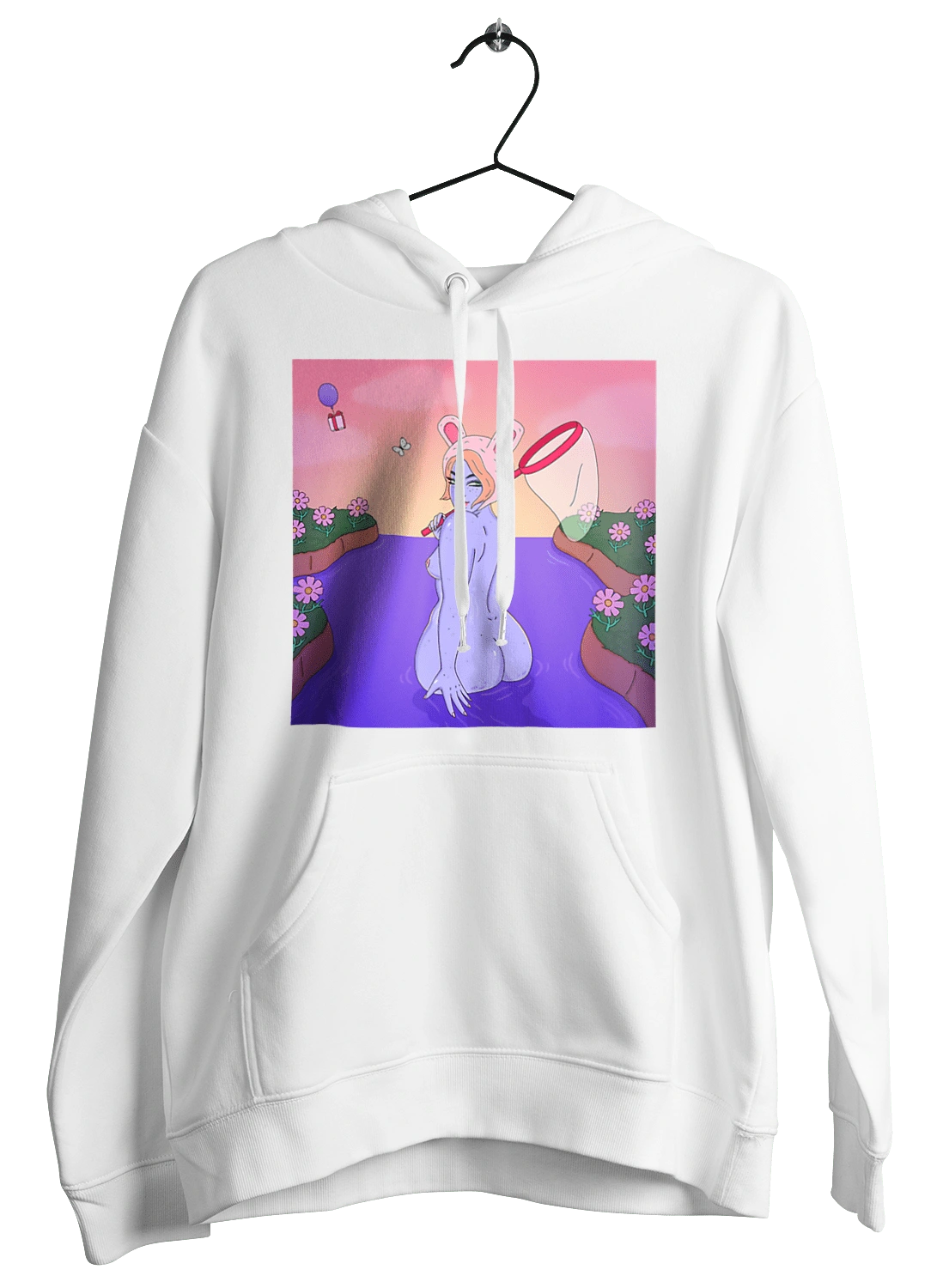 Purple Girl On The Hunt