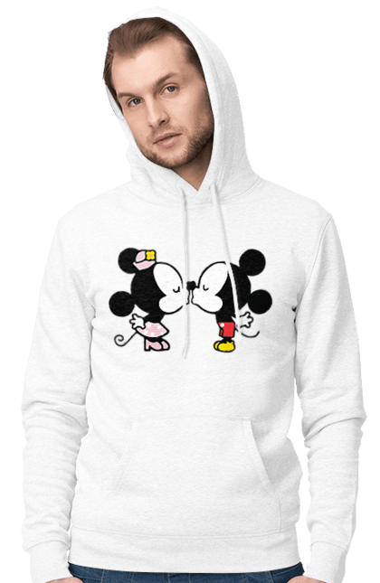 Чоловіче худі з принтом "38". Mickey mouse, minnie mouse, дісней, міккі, міккі маус, мінні маус, мультфільм. 2070702