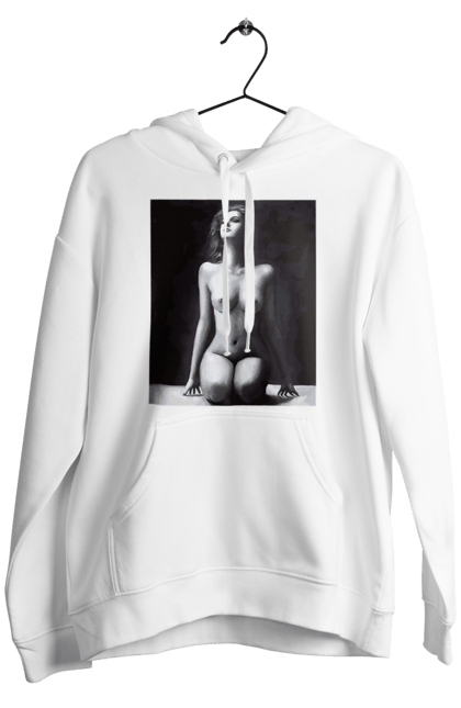Чоловіче худі з принтом "Краса тіла". Вигини жіночого тіла, грація тіла, груди, жіноче тіло, жіночі груди, краса тіла. 2070702