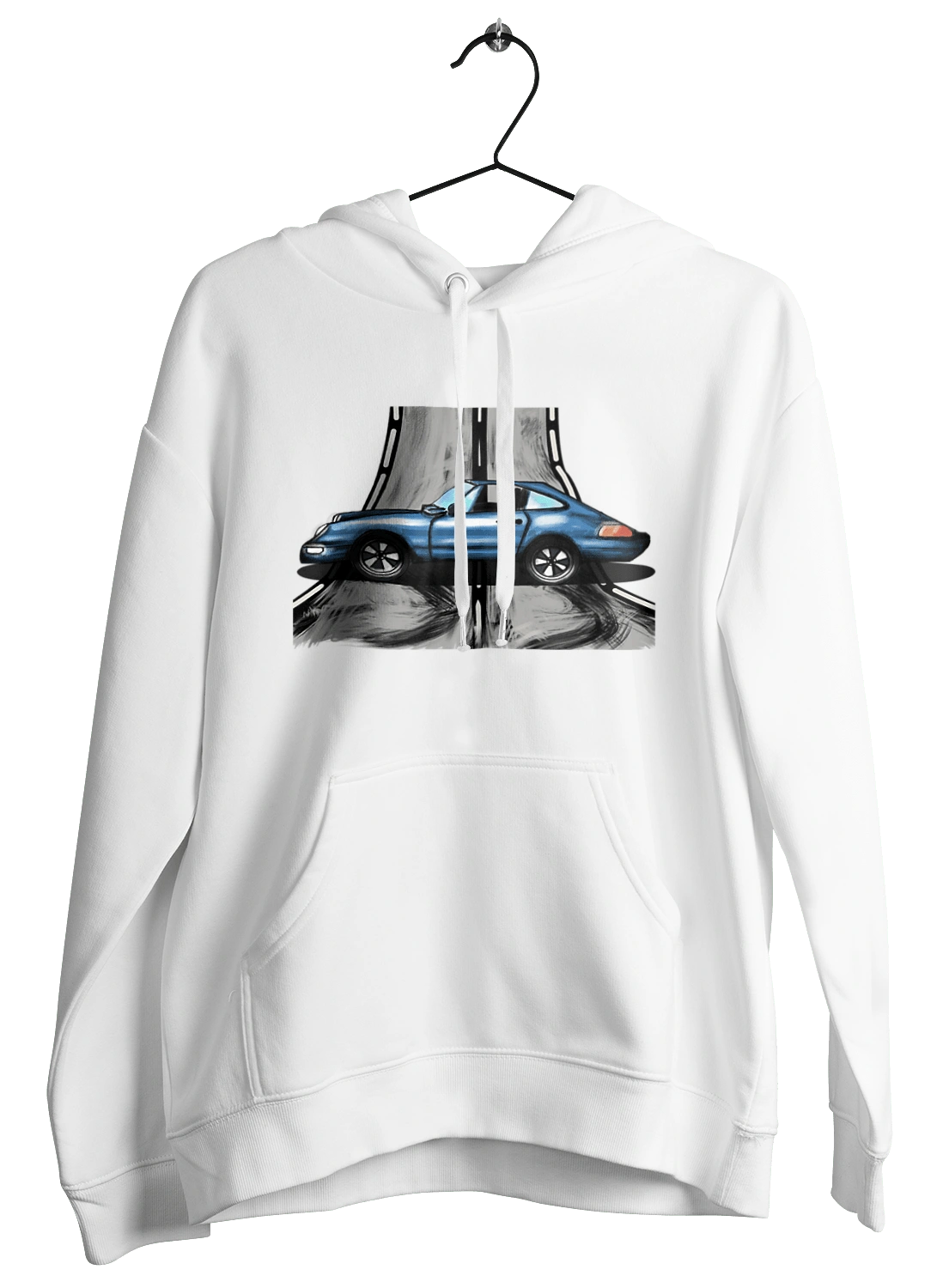 Sports Car On The Road